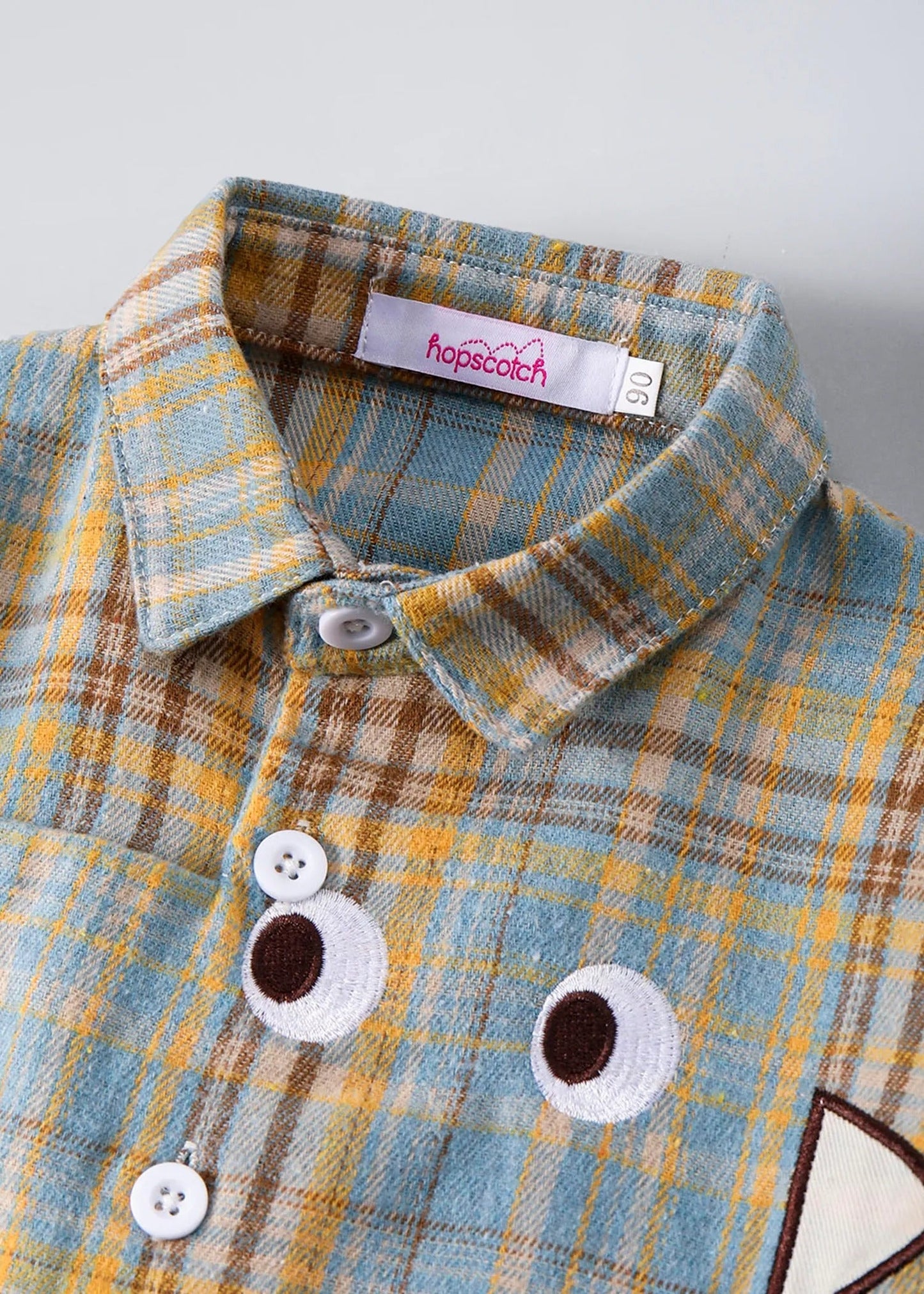 Kids Checkered Cotton Shirt & Denim Pants Co-Ord Set | Premium 2-Piece Casual Outfit for Boys & Girls